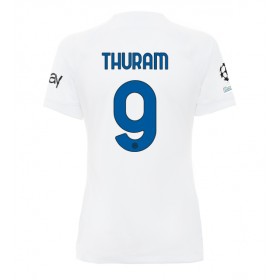 Inter Milan Marcus Thuram #9 Borta Kläder Dam 2023-24 Kortärmad